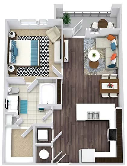 Edna 448 floor plan