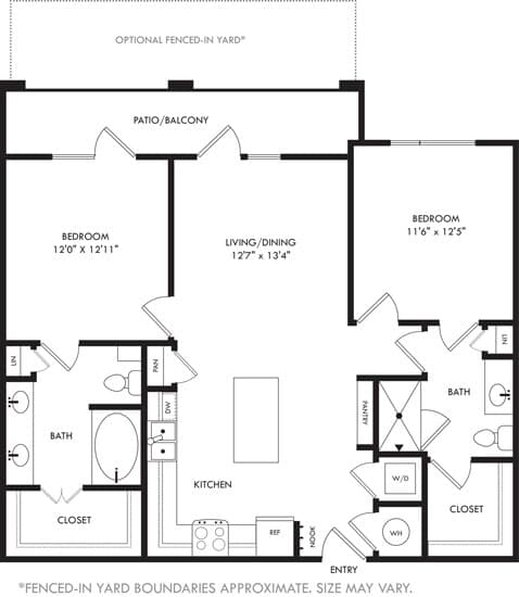 Parida with Fenced-In Yard 178 floor plan