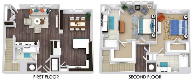 Sweetwater with Reserved Parking 154 floor plan