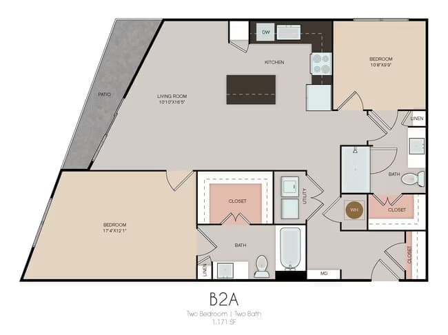 B2A 401 floor plan