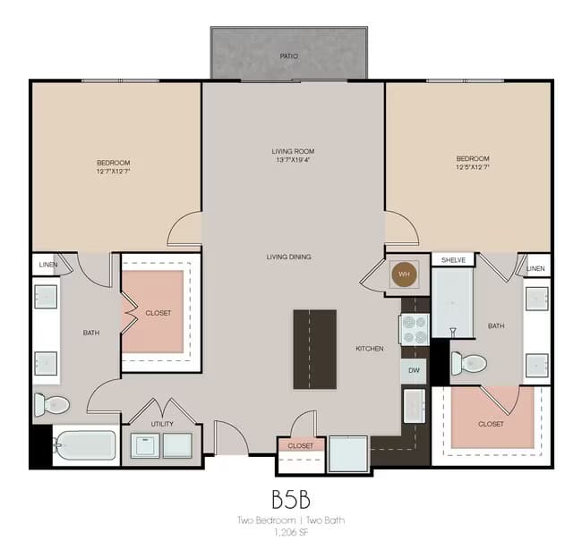 B5B 651 floor plan