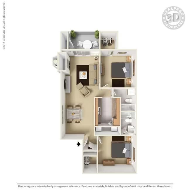 B2 1404 floor plan