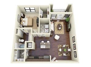 A1 822 floor plan