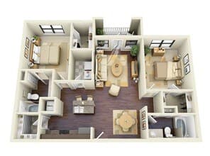 B1 336 floor plan