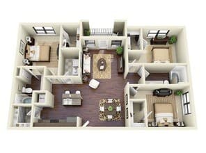 C1 429 floor plan