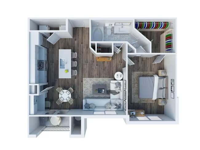 Unit B309 B309 floor plan