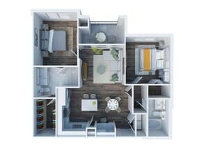B1 D300 floor plan