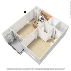 Unit 1214 1214 floor plan