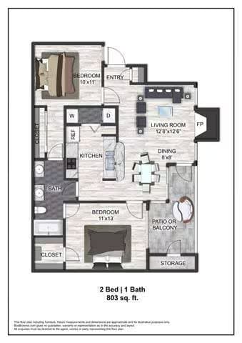 B1 0314 floor plan