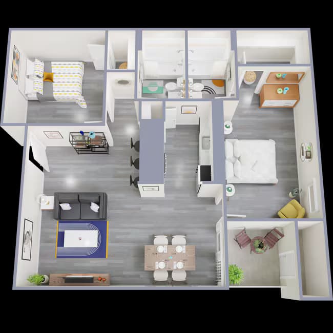 Cove 2-0902 floor plan