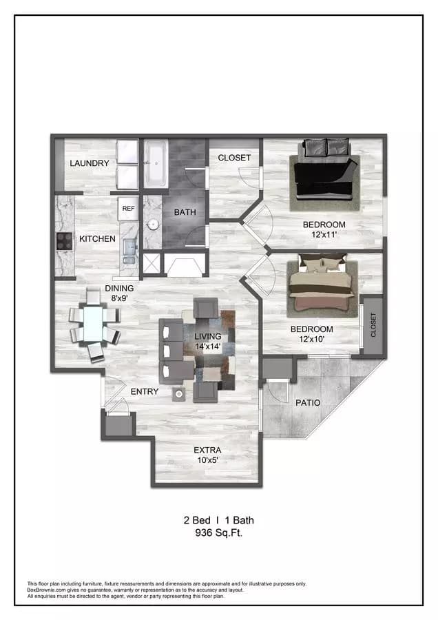 B1 326 floor plan