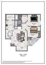 B1a 126 floor plan