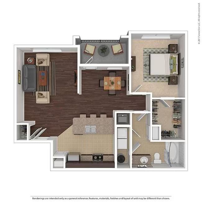 A1B 6-6107 floor plan