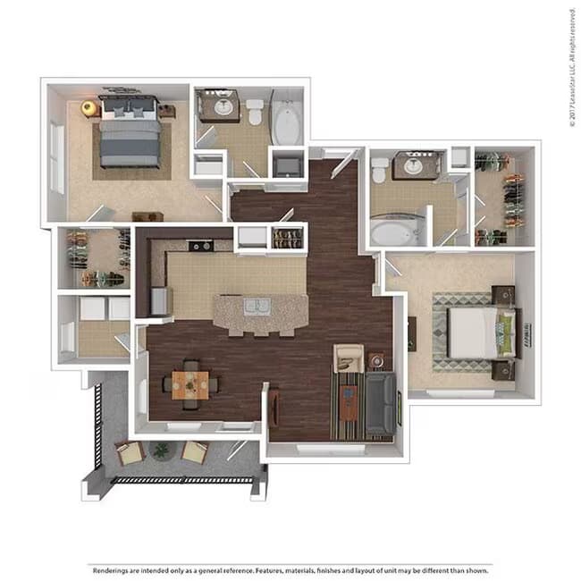 B2D 4-4207 floor plan