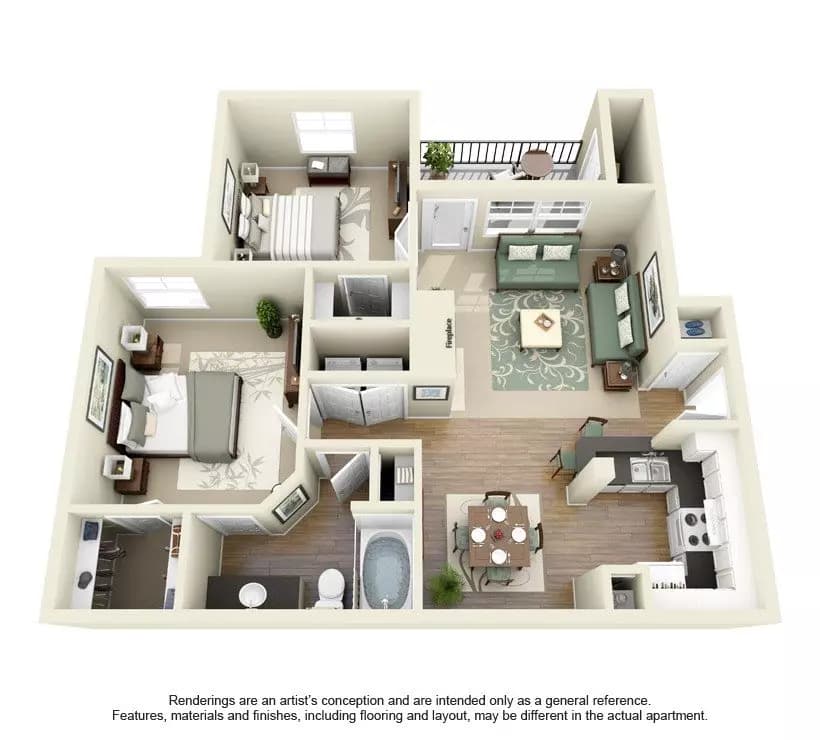 Unit 0427 0427 floor plan