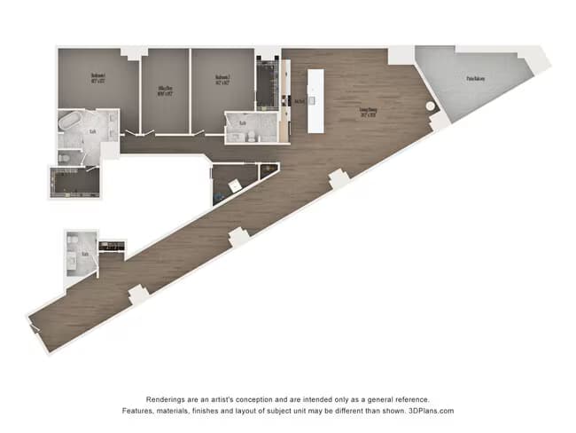 PH1 4603 floor plan