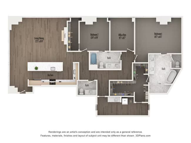 Unit 4404 4404 floor plan