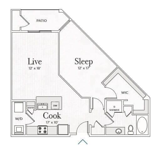 Unit 120 120 floor plan