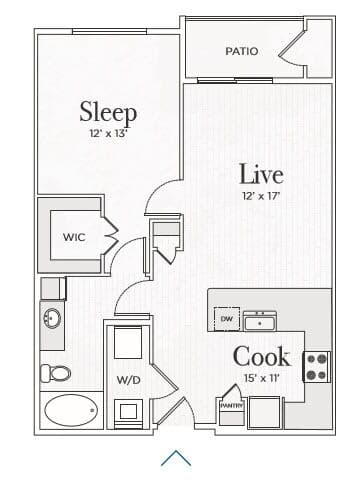 Unit 450 450 floor plan