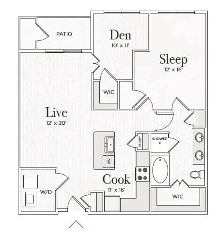Unit 355 355 floor plan