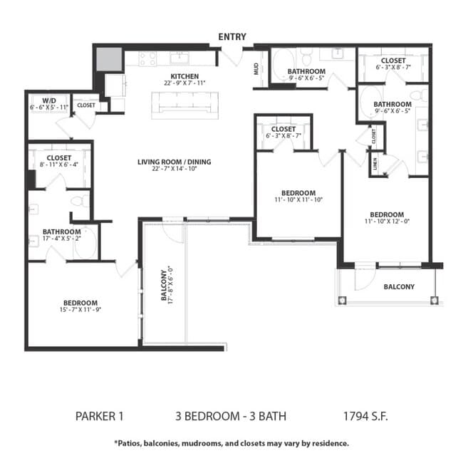 Unit 02-1241 02-1341 floor plan