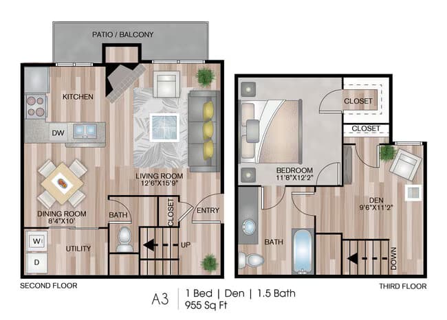 A3 1723G floor plan
