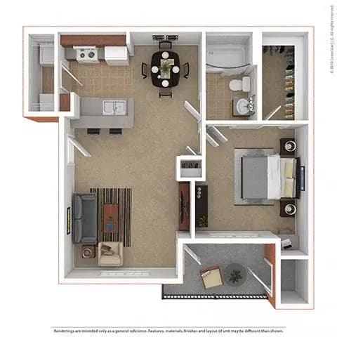 A1A 1016 floor plan