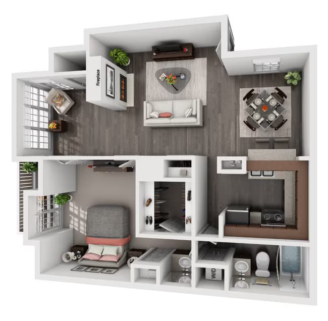 A4 Balcony/Sunroom 0316 floor plan