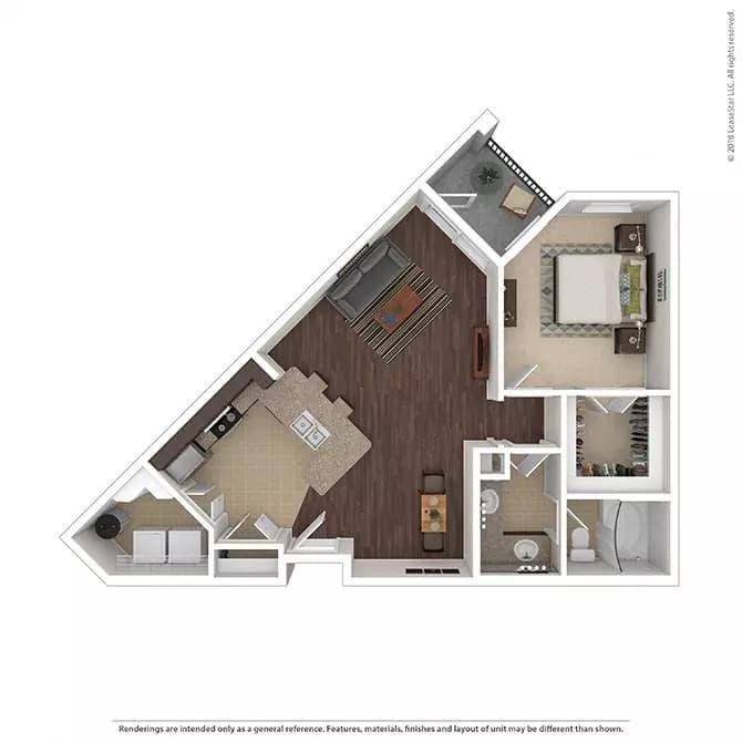 A1G B-536 floor plan