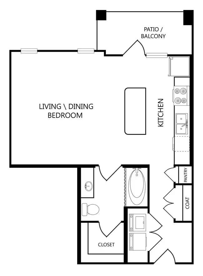 S1A B-231 floor plan