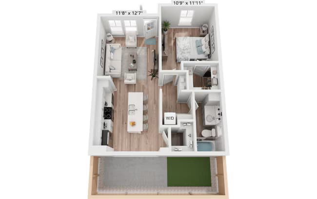 Unit 0702 0810 floor plan