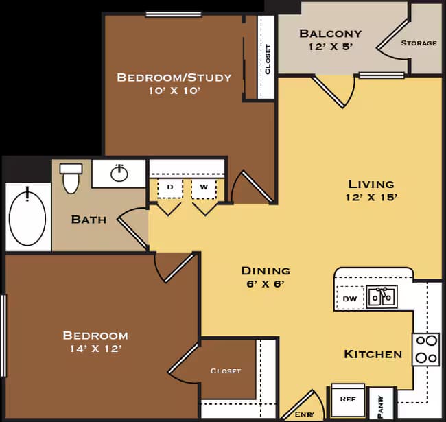 Unit 5-5313 5-5313 floor plan
