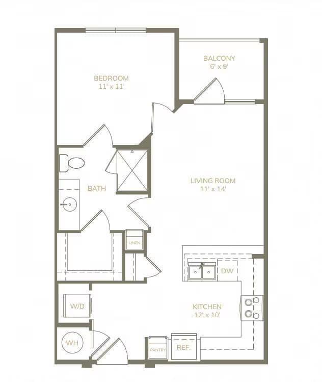 Unit 7303 7303 floor plan