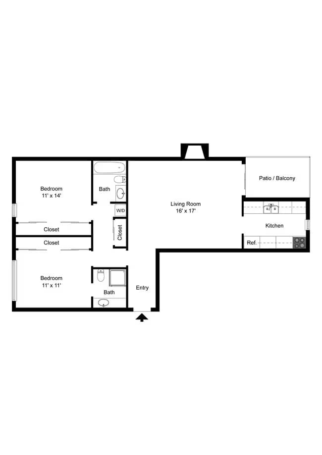 B2 186 floor plan