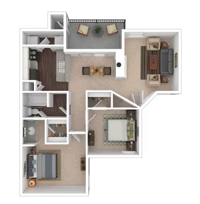 Unit 3063 3062 floor plan