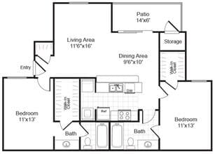 B2 05-234 floor plan