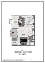 A1 0801 floor plan