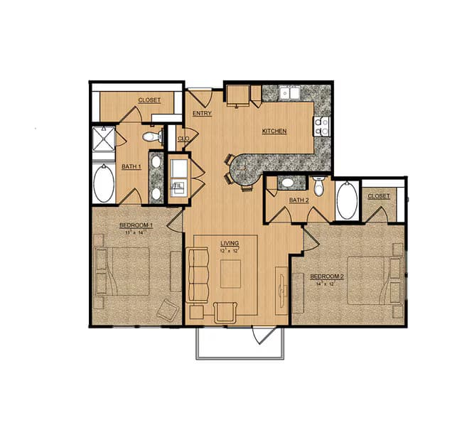 Unit 300 300 floor plan