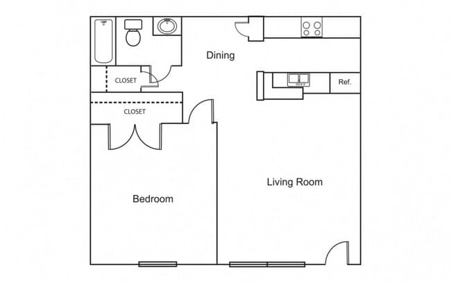 Unit 222 222 floor plan