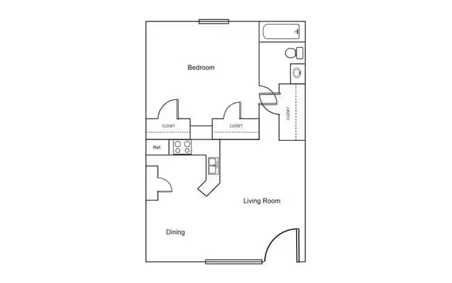Unit 207 207 floor plan