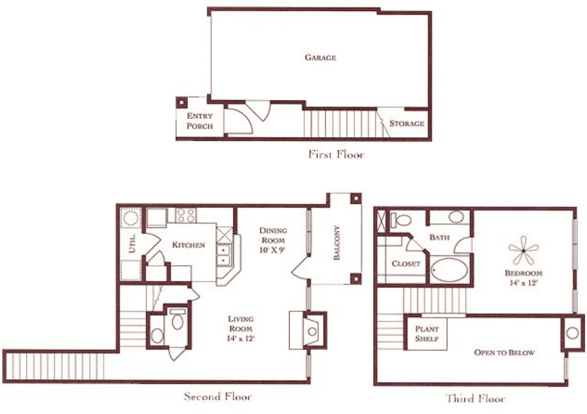 A1-R 12-1205 floor plan