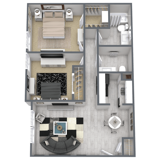 Unit 2058 2058 floor plan