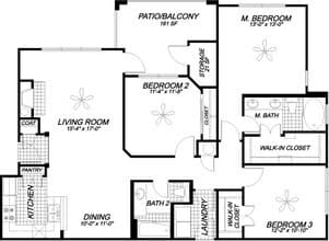 C2 1223 floor plan