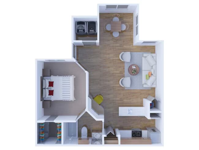 Unit 834 834 floor plan