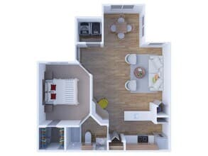 THE BIRCH 518 floor plan