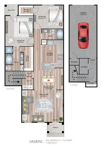 Hawkins 01-0506 floor plan