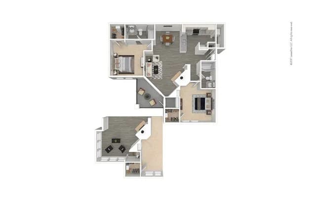 Unit 733076 733076 floor plan
