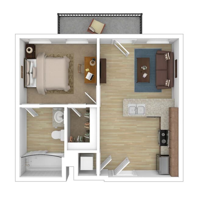 Unit 123 217 floor plan
