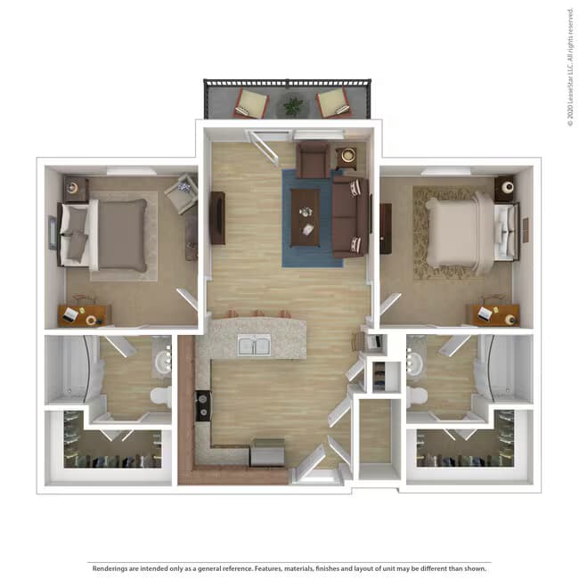 Unit 126B 126B floor plan