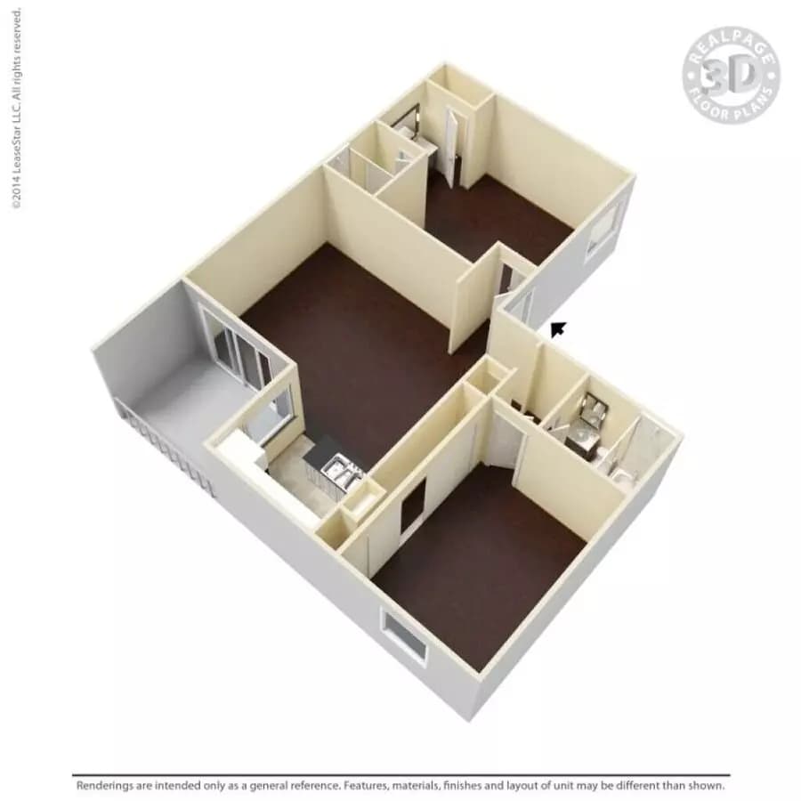 B3 2109 floor plan